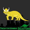 old Paleotopia triceratops