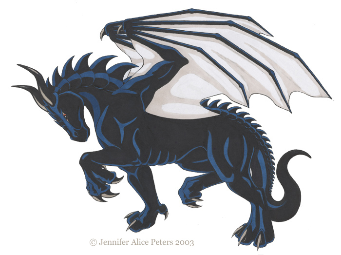 blue dragon