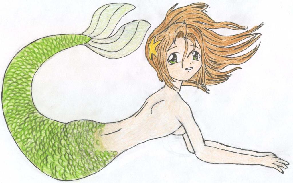 Mermaid girl