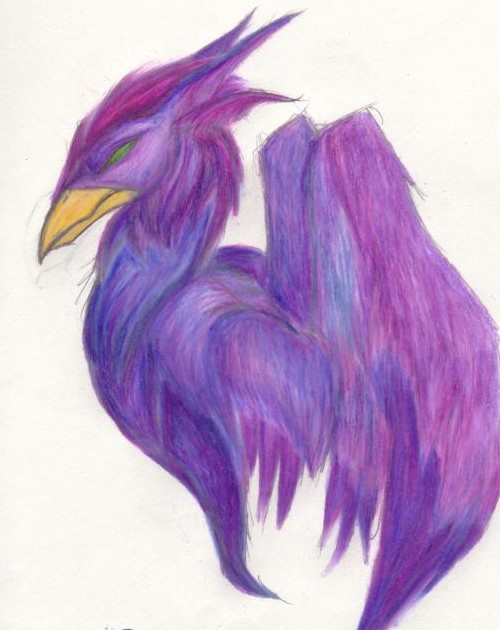 Purple Bird