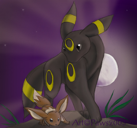 Drugi & baby Eevee