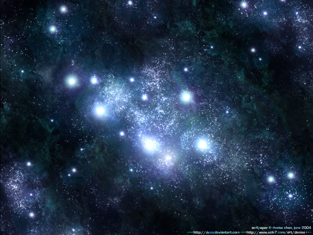 Starfield walpaper - 1024x768