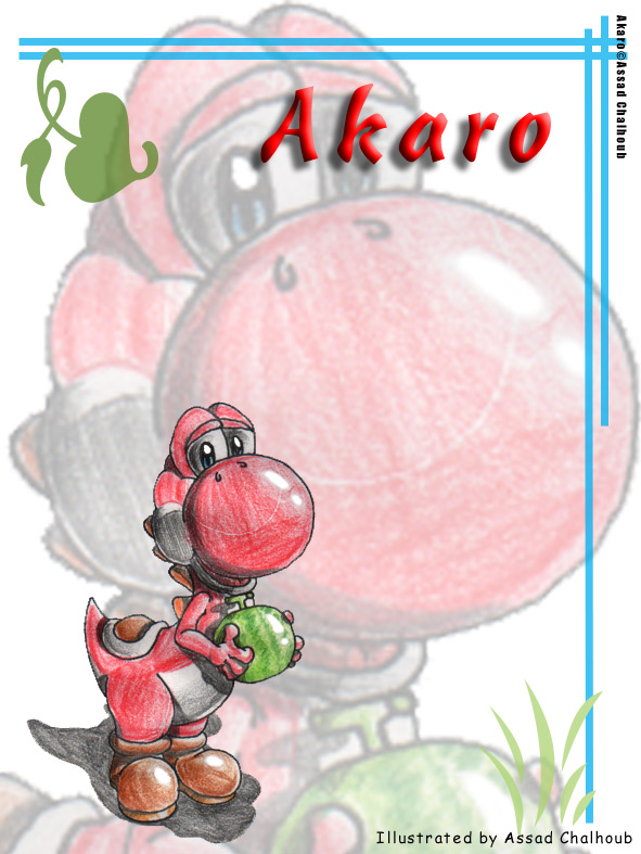 Akaro and his melon...