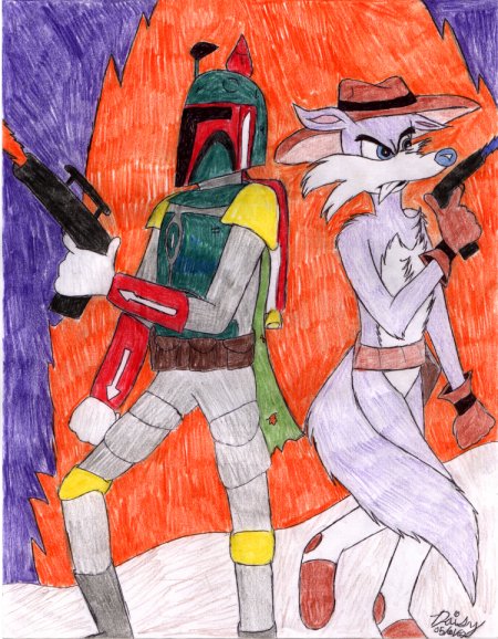 Nack and Boba Fett