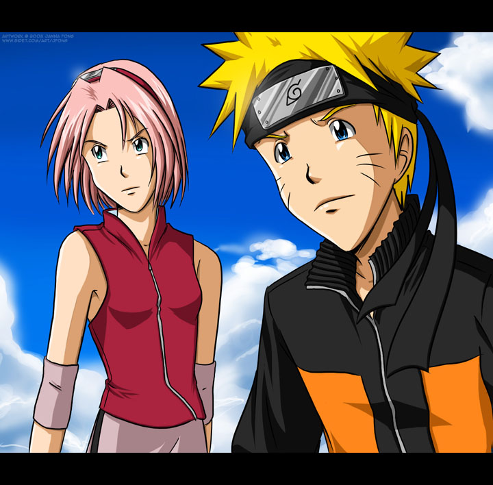 Naruto and Sakura