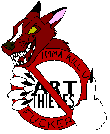 ART THIEVES SUCK BAD!