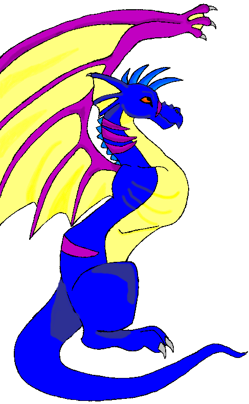 Zara done as a species of my dragon