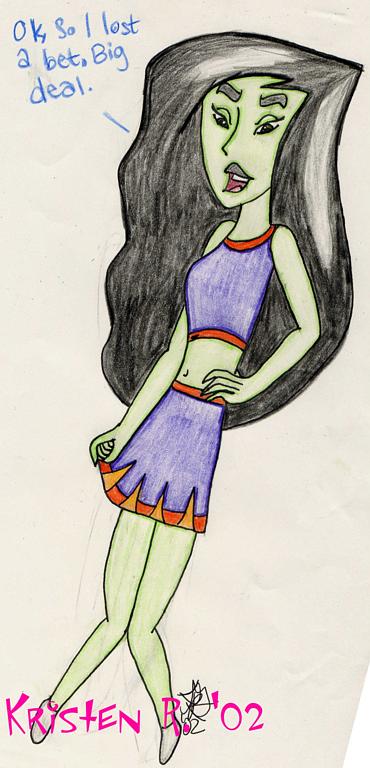 Shego-- THE CHEERLEADER?