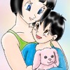 Baby Pan and Videl