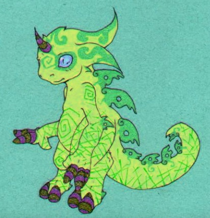 PJM Green Dragony Thing