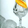 Orange in Glass