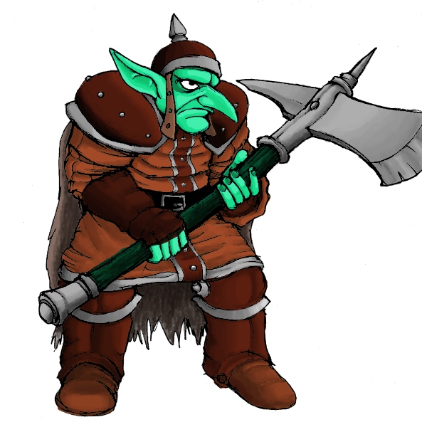 Goblin axeman