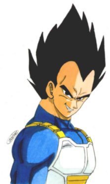 Evil Smile Vegeta