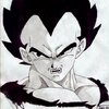 Snarling Vegeta