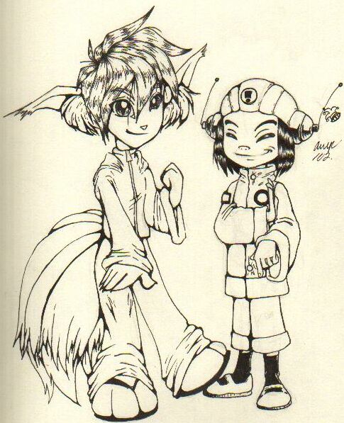 Noodle and Kitsutaro