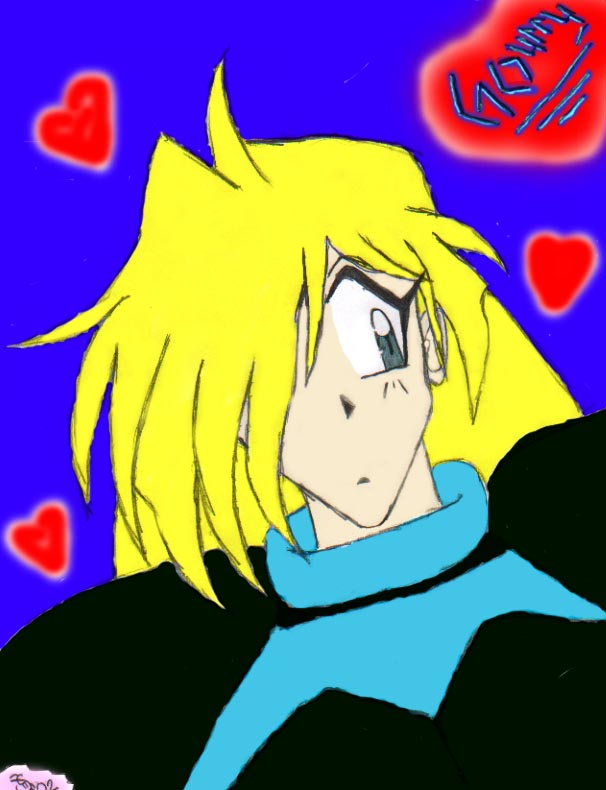 Gourry got colored! ^_^