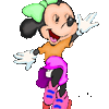 Minnie skating