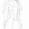 Jessy in a dress sketch