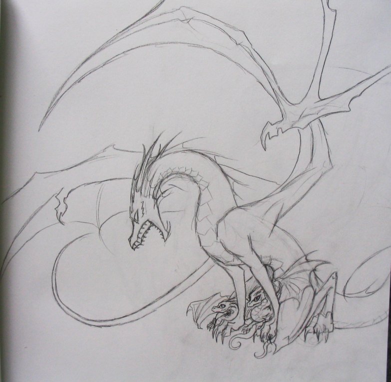 Broody Dragon 1