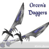 Orccy's weapons. . .