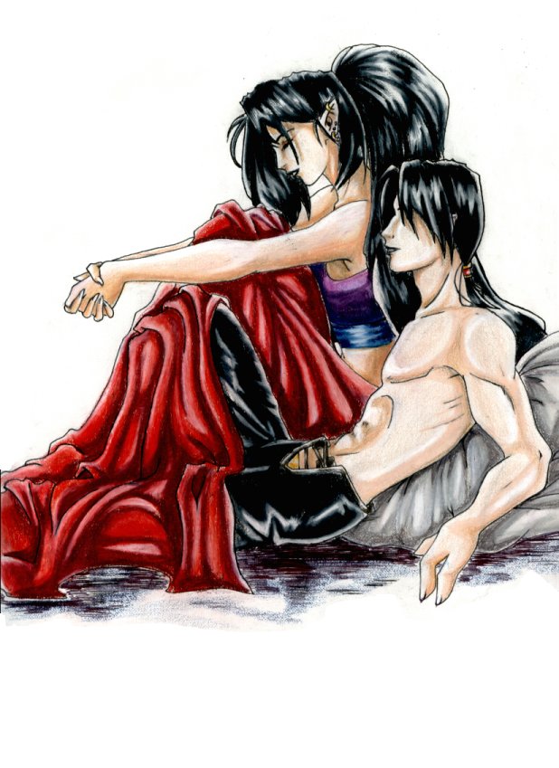 Raziel and Raven *Soul Reaver*