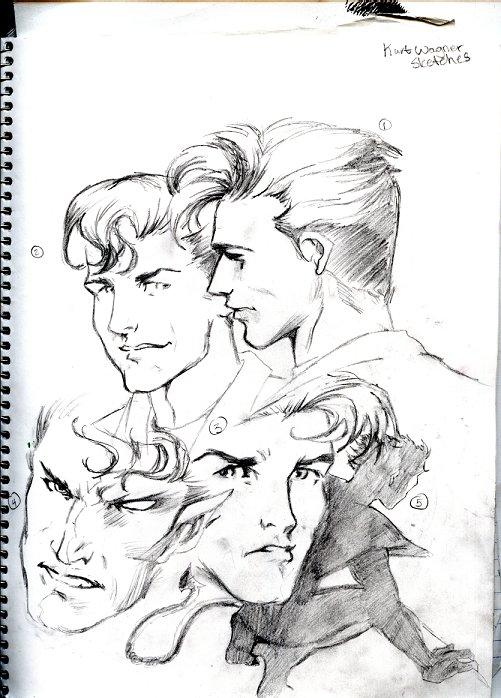 Kurt Wagner sketches