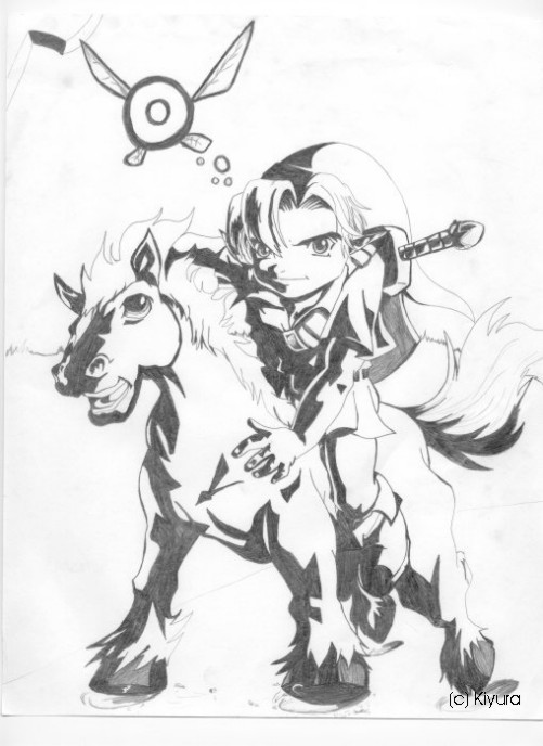 Link and Epona