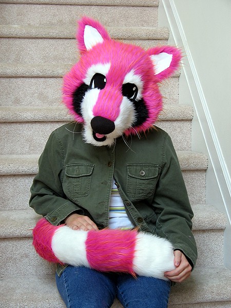 Pink Raccoon