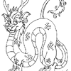 Toony Cute Oriental Dragon