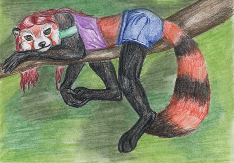 Red Panda Girl