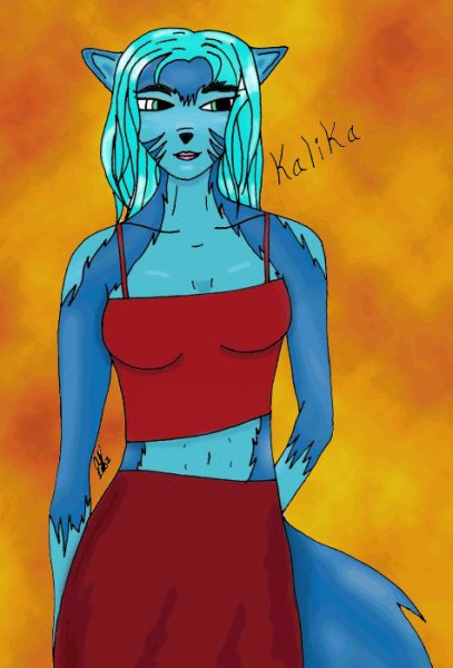 Kalika - Art Trade with Skidd