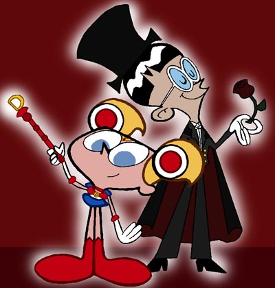 Sailor Dee Dee and Tuxedo Mandark