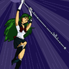 Sailor Pluto Leaping