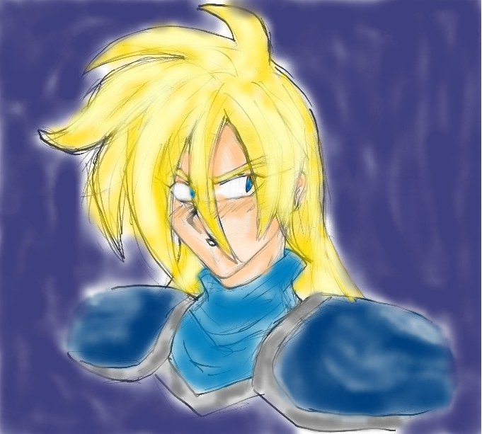 Gourry's head