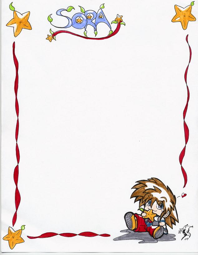 Sora Stationary!!!!!