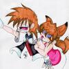 me and Sora man I look hot!