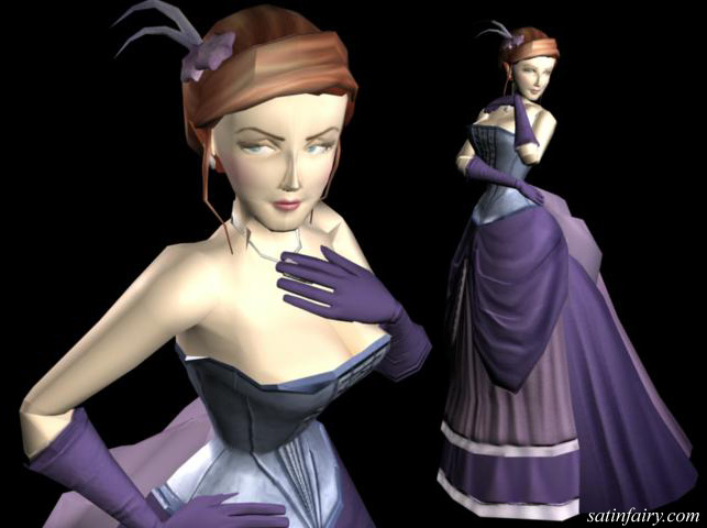 Victorian Diva - 3D