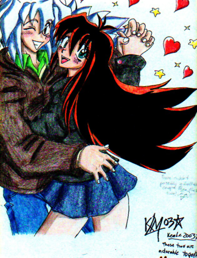 Bakura and his Girlfriend Sotoru!