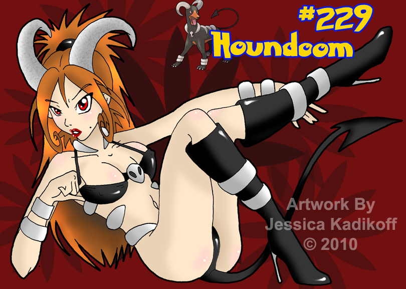 Pokemon Pinup: Houndoom