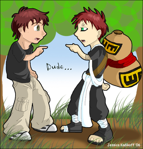 Jake and Gaara