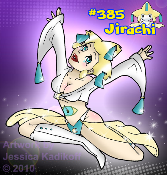 Pokemon Pinup: Jirachi