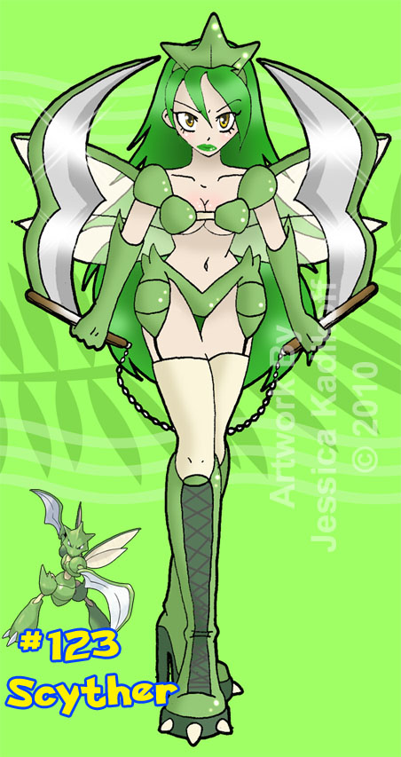 Pokemon Pinup: Scyther