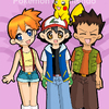 Misty, Ash and Brock