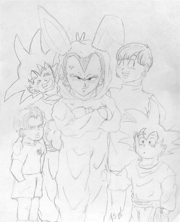 Vegeta's A Bunny