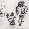 Stylized Zim, Gir, Gaz and Dib