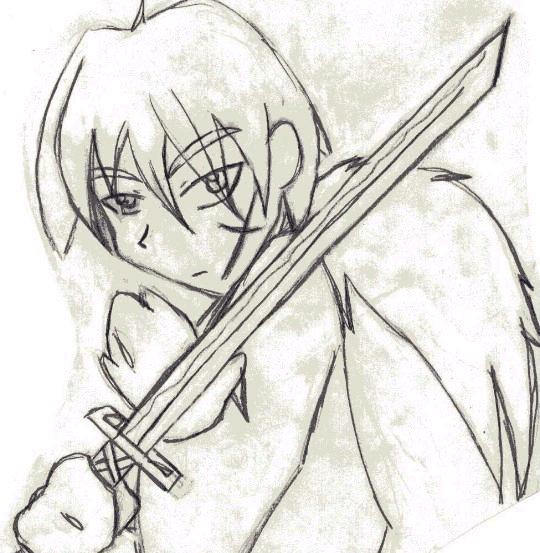 kenshin with sword