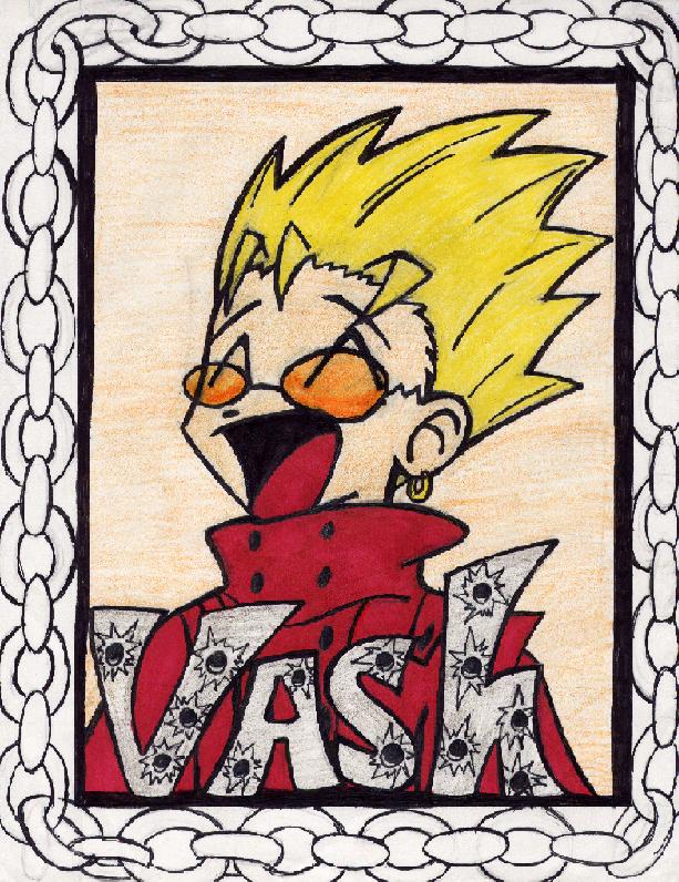 laughing vash